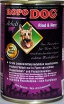 ROPO DOG Rind & Herz 400 g