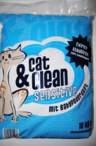 Cat & Clean Sensitive mit Babypuderduft