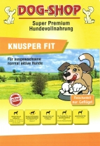 Dog-Shop Knusper Fit 15 Kg glutenfrei Premium