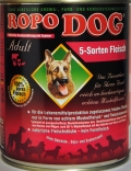 ROPO DOG 5 Sorten Fleisch 800 g