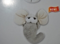 Plschtier mit Tau, Elefant 12 x 12,5 cm